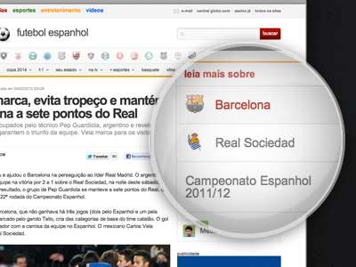 Magnifier interface magnifier