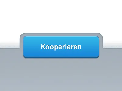 Corporate Button blue button gray grey gui letterpress shadow ui web white
