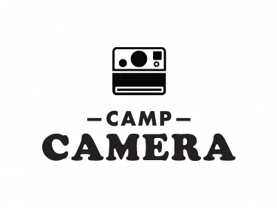 Camp Camera camera cooper futura logo