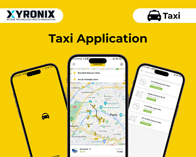 Taxi Application branding graphic design logo ui