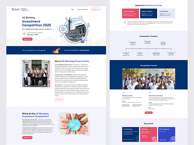 Ed-Tech Landing page design algoed branding edtech landing landingpage school students ui uiux userexperience userinterface visualdesign webdesign