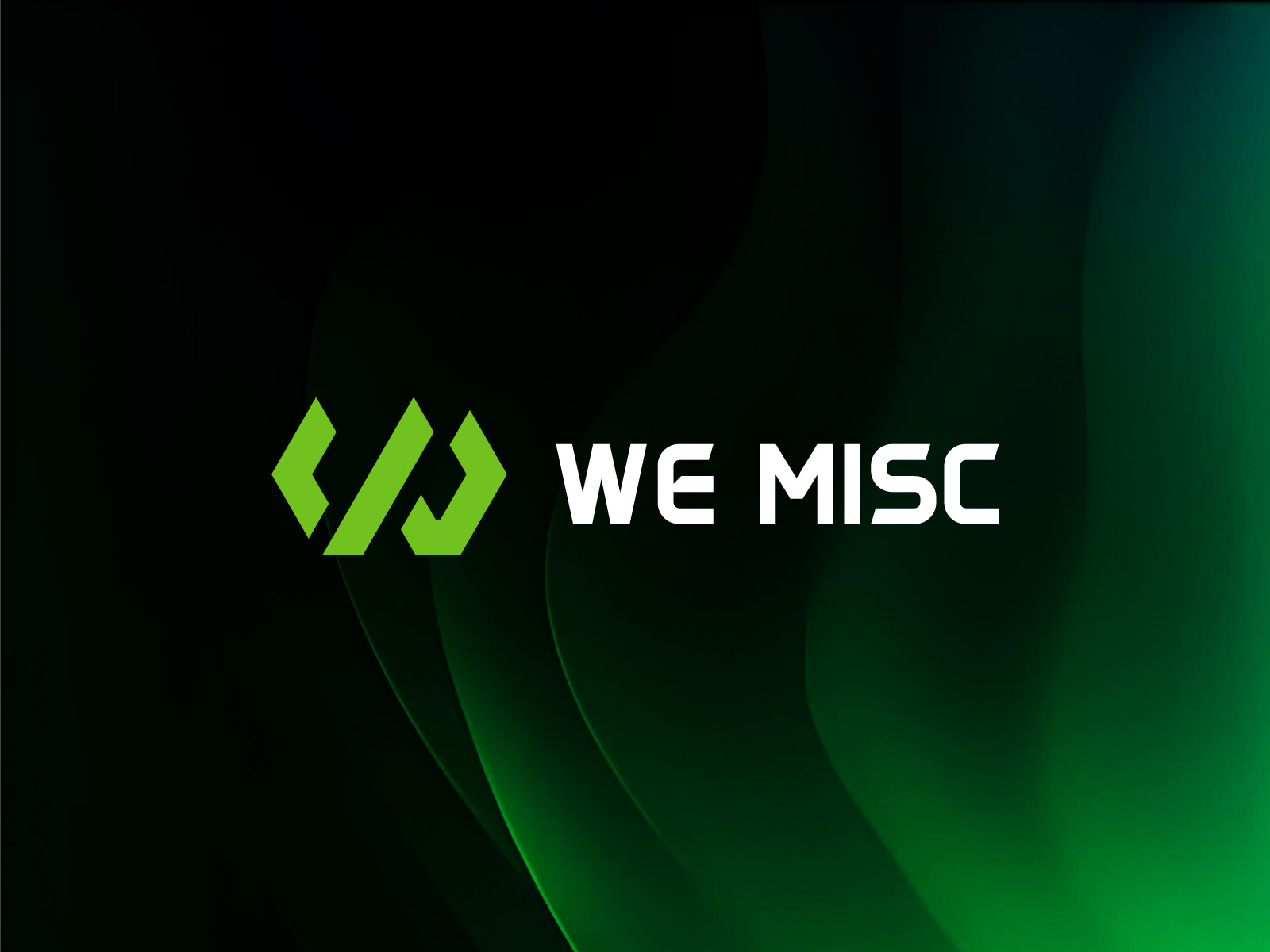 We Misc brand identity branding creative branding creative logo design geometric logo graphic design illustration logo ui