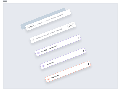 Modern File Upload UI Design file upload input upload product designing ui upload file ux
