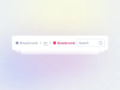 UnifiedUI Breadcrumb Component bread breadcrumb breadcrumb component breadcrumbs component components design figma minimal navigation ui ui component ui kit unified ui unifiedui user interface ux website