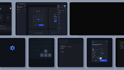 Features of the Keep Vue Website animation dark design system elements feature motion graphics ui uikit