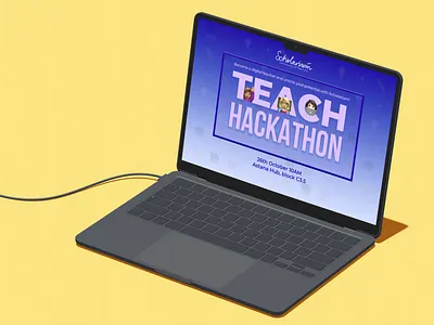 Teacher's event poster design graphic design