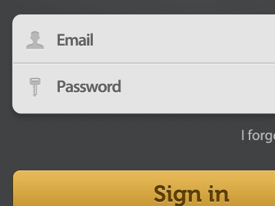 Login Screen app button login sign in ui