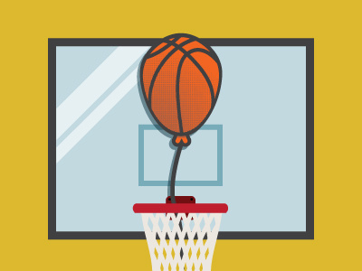 Hot air. basketball dunks nba