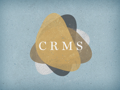CRMS brand earth tones earthy gold identity layers logo miller texture