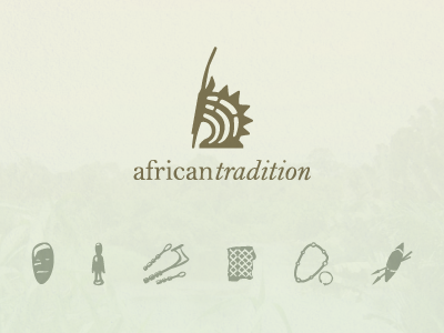 African tradition animal branding icon icons identity logo