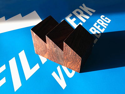 Filmwerk logo wood film video walnut wood