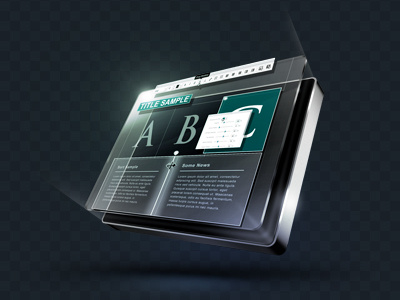 Breezi Icon Edit in place breezi illustration screen icon