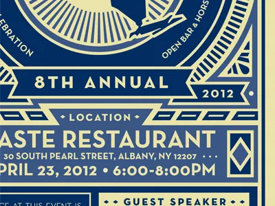 Membership Reception & Celebration Invitation albany invitation new york ny two color