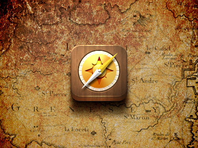 Compass Icon icon ios ipad iphone