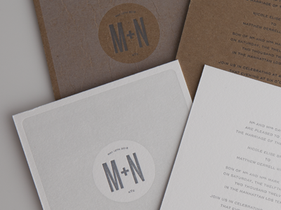 Invites invite letterpress wedding