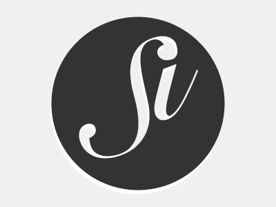 Elegant identity logo si