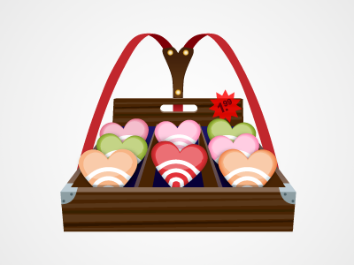 Lovely Systems belly invite icon app gingerbread heart icon lovely wood