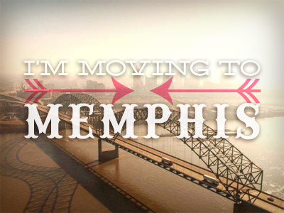 Moving To Memphis memphis type typography