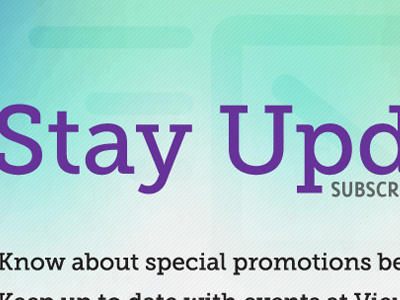 Newsletter Signup Graphic color fresh gradient graphic design spring