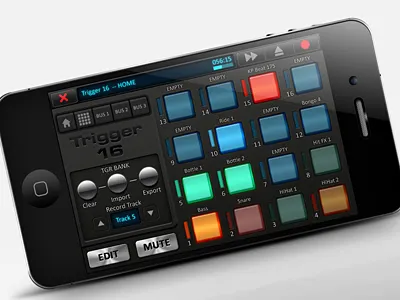 iWave Trigger Pad audio iphone ui