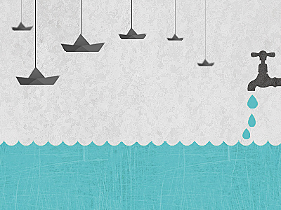 JcImagination boats concept flying boat illustration sea sky tap wait water