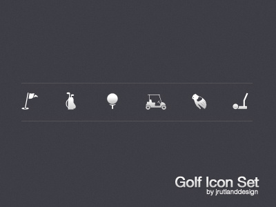 Golf Icoset design icon set icons iconset progress ui