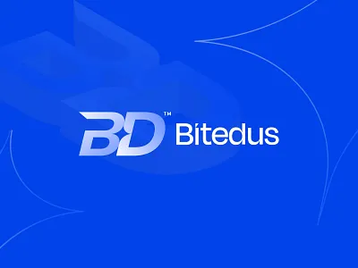 Lettermark Logo for SaaS - Bitedus bd bd logo bite saas bitedus blue logo blue saas lettermark lettermark logo lettermark logo design logo design logo for saas minimalist logo saas saas lettermark logo saas logo saas logo design saas logos text logo typography logo