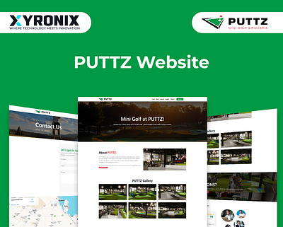 Puttz animation branding graphic design logo ui