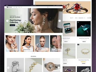 Bagisto Jewellery Commerce app ui bagisto jewellery commerce ecommerce ecommerce app ecommerce ui jewellery app jewellery app ui jewellery commerce jewellery ui jewellery ui ux jewellery website online jewellery shopping online jewellery site webkul webkul design