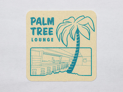 Puma Golf palm Tree Lounge 2 of 3 golf illustration lounge palm springs puma golf vintage coaster