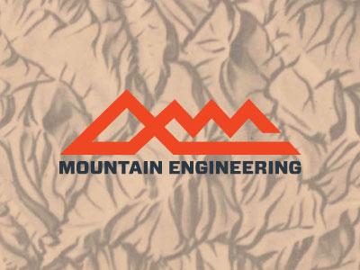 Mountain Engineering logo mark mountaineering wilderness