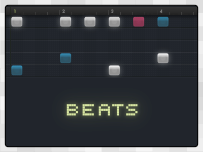 Beats beat drum ui