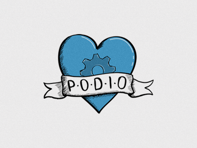 Podio Tattoo illustration podio tattoo vintage