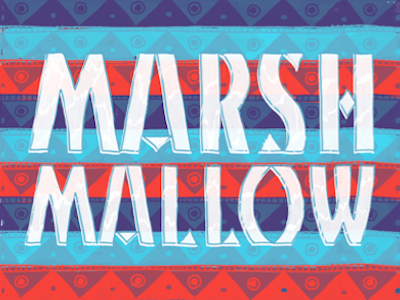 Marsh & Mallow bountylist graphic typography