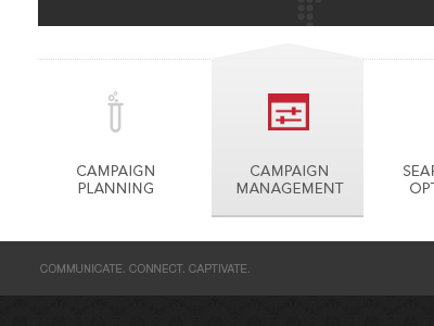 Campaign Process guide list nav process ui