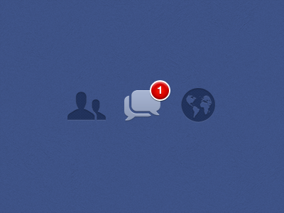 Facebook badge facebook ui