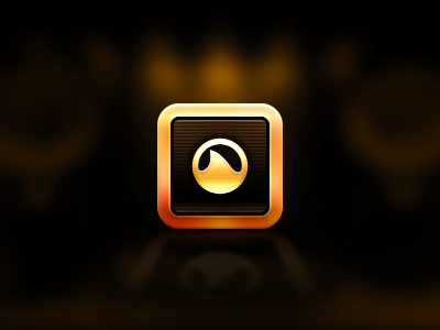 Grooveshark grooveshark icon ios icon iphone icon music orange