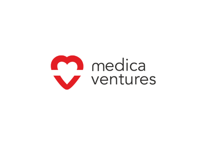 Medica Ventures brand branding communication agency design health identity logo logo design logo designer medica medical medicine pavel surovy symbol ventures