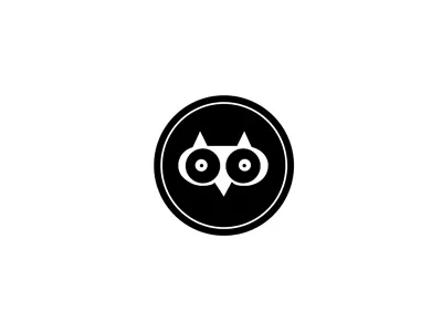 DJ. Sova (owl) brand communication agency design dj logo logo design logo designer owl pavel surovy smart symbol