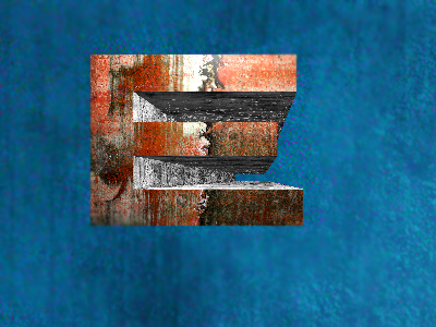 E Is For Erika 3d 3d c erika noel series experiment green layers letter photoshop series typography