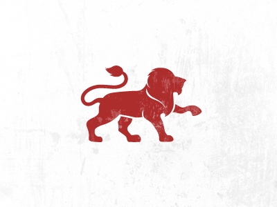 Lion britain british design england english icon lion logo mark