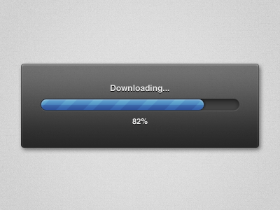 Progress Bar download progress progress bar stripes ui