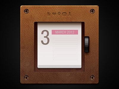 Leather Organizer calendar classic leather organizer ui