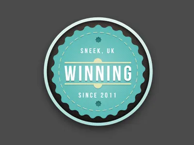 Retro Badge #4 badge retro vintage