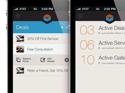 App Mgmt WIP app iphone ui