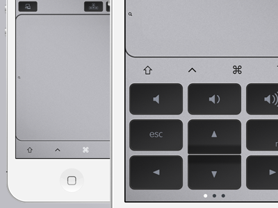 ⌘ CMD D-Pad herlitz ios iphone jesse strikeux vnc