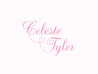 Wedding Invite ambassador script celeste ceremony heart invite love pink tyler wedding