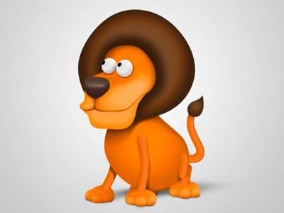 Lion Character cartoon character character design comic illustration illustrator lion