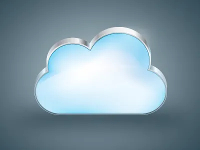 Cloud icon adobe apple cloud icloud icon illustrator ios mac metal ux