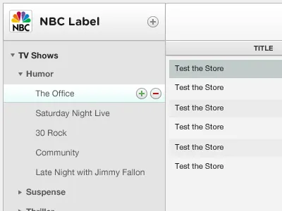 Video Dashboard (Labels) admin dashboard labels video